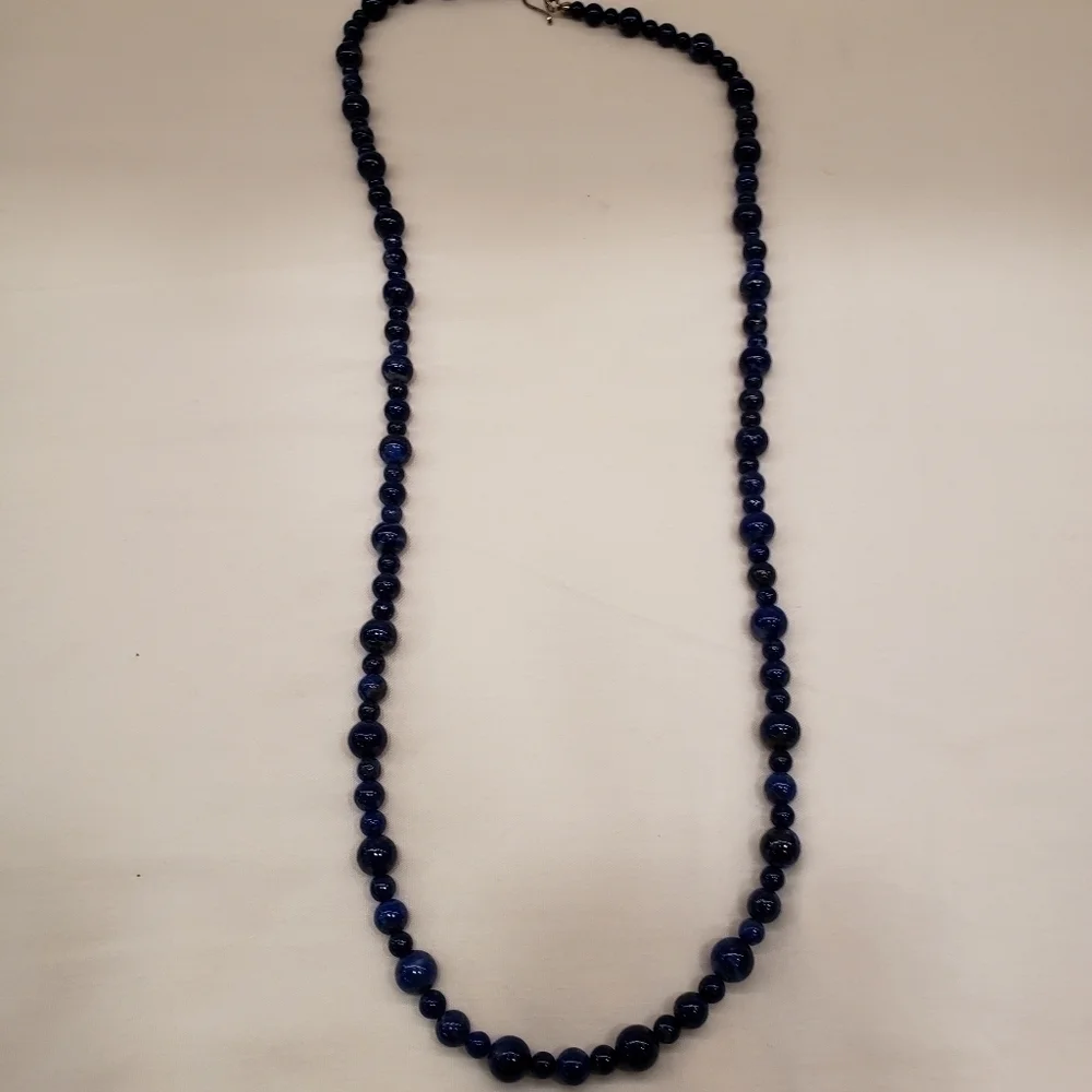 𝅺jay King 36" Blue Lapis Necklace - Picture 8 of 11